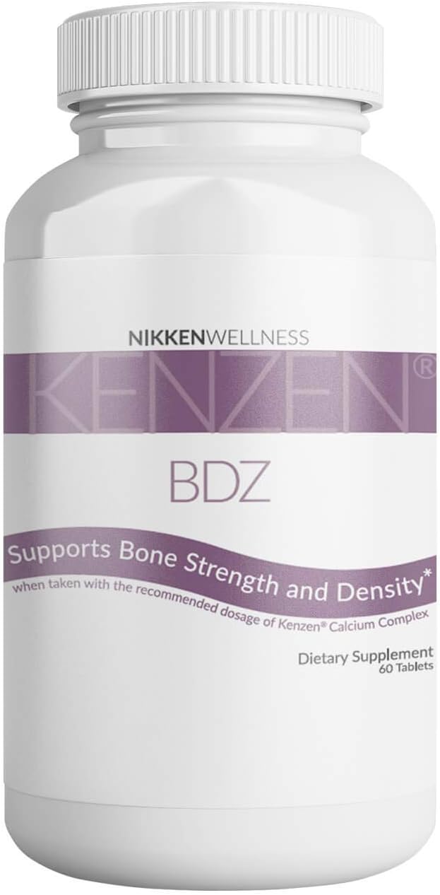 Nikken 1 BDZ Bone Health 30 Days, 15530 - Replaces OsteoDenx, Increase Bone Strength Density, Reduce Bone Loss, Natural Organic Plant Based Supplement, Joint, Collagen Magnesium Calcium K2, Pack