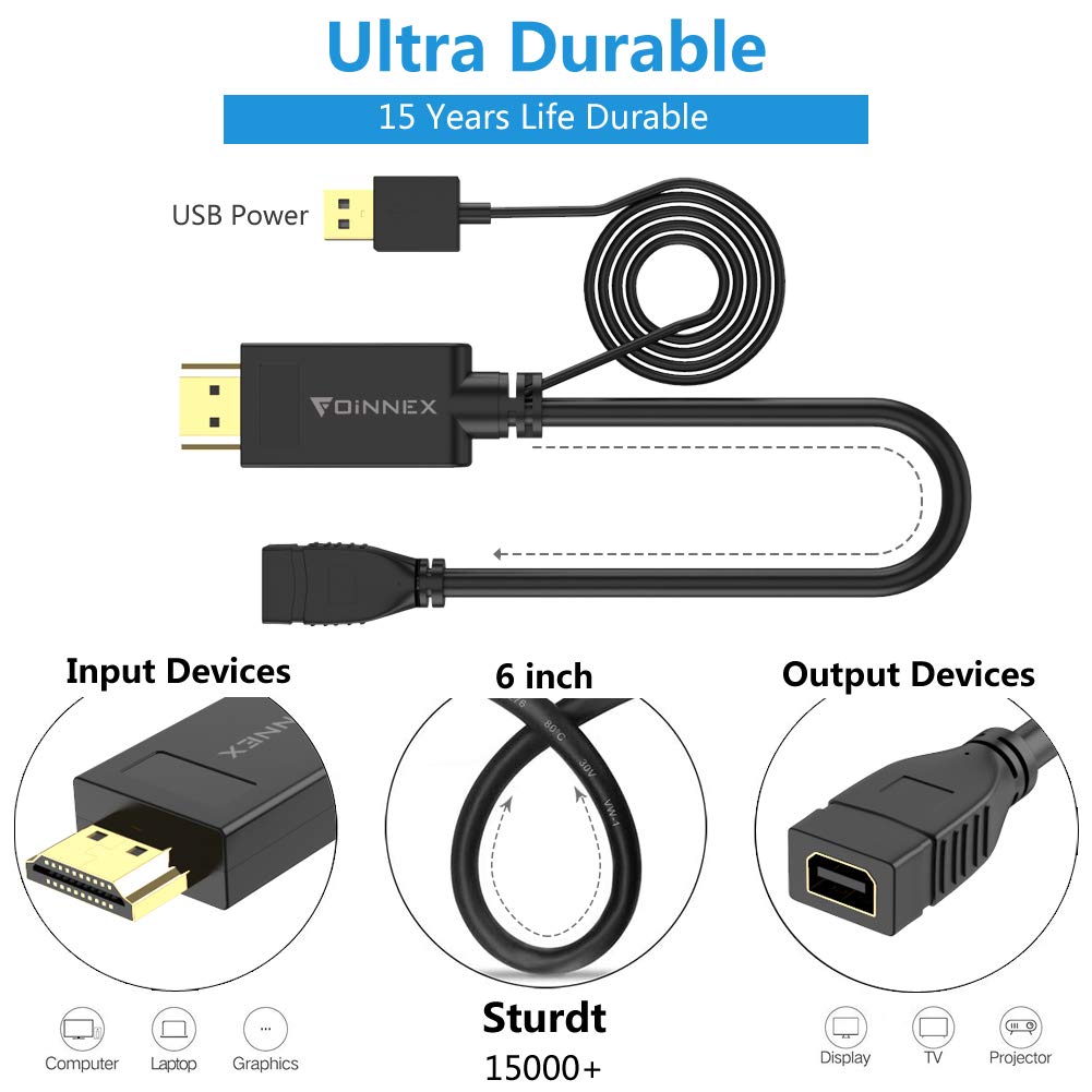 Kanex Xd Hdmi To Mini Displayport Converter Imac 27 Inch To Hdtv Buy Online In Japan At Desertcart Jp Productid
