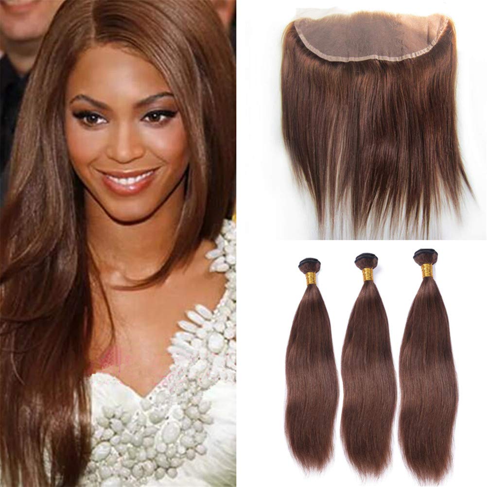 Amazon Com Zara Hair Chocolate Brown Brazilian Straight Hair