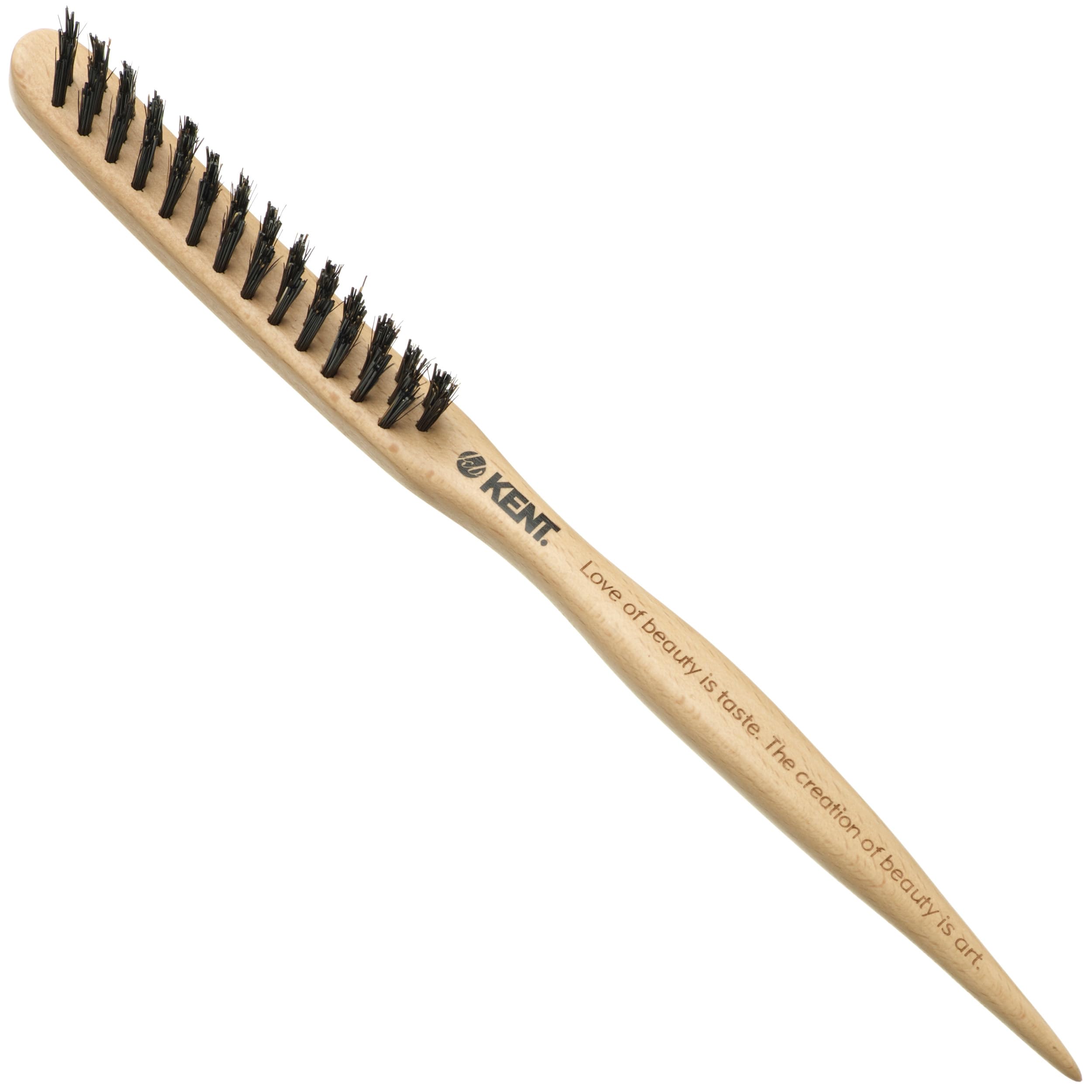 Kent PF15 Back Combing Hairbrush - Mountains design (PACK OF 1)