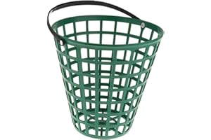 SM SunniMix Unbreakable Golf Ball Basket, Golfball Container with Handle Ball Holder Contains 25/50/100 Balls Range Accessories