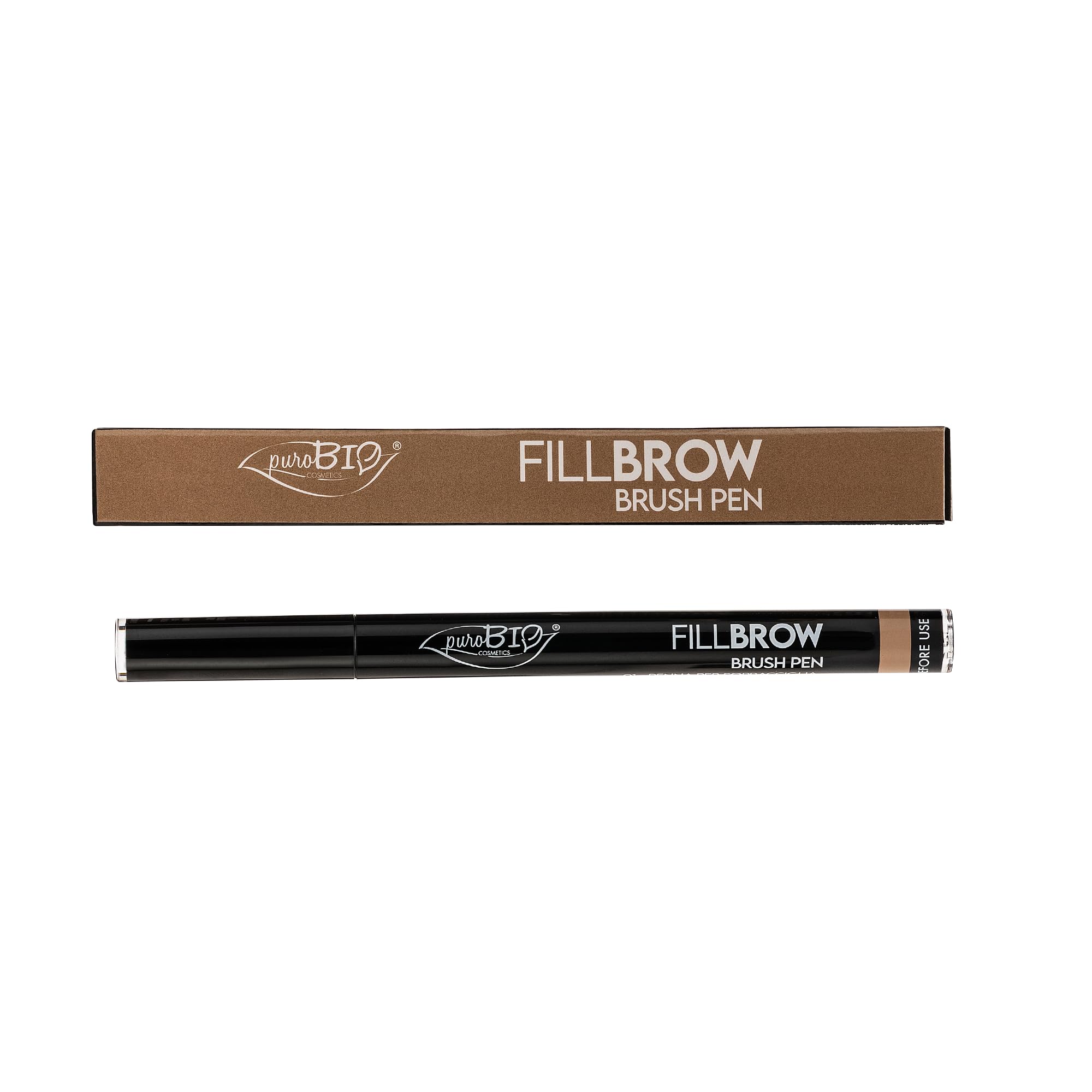 Puro Bio - Fillbrow Brush Pen - 01 Biondo Naturale - 0,7 ml
