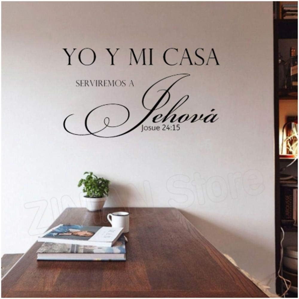 Spanish Phrase Wall Stickers Wall Stickers Vinyl Carved Letters Wallpaper Home Decor Living Room Kitchen Bedroom 57cmx32cm Amazon Co Uk Diy Tools