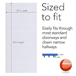 Resilia Low-Pile Carpet Runner - Non Slip Carpet
