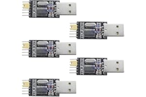 USB to TTL Converter UART Module CH340G CH340 3.3V 5V Switch H43 5pcs