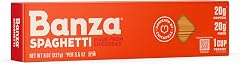 Banza Spaghetti Pasta from Chickpeas - Gluten Free, High Protein, and Lower Carb Protein Spaghetti Chickpea Pasta - 8oz