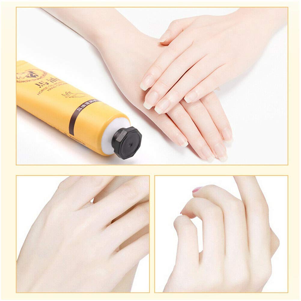 Merkts Horse oil hand cream, anti-aging moisturizing whitening lotion, horse oil dry foot cream, 30ml winter anti-drying moisturizing nourishment