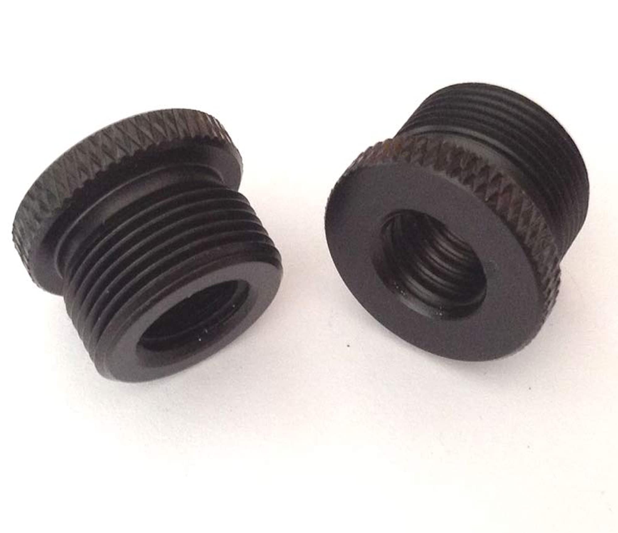 2x Shockproof Clip Microphone 3/8 Female To 5/8 Male Video Camera Platform Tripod Flash Bracket Light Hot Shoe Shoot Screws Connector Connect Adapter Quick Connection Photograph Parts Accessories