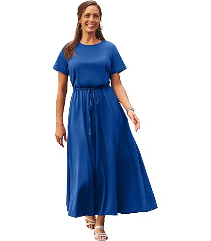 Jessica London Cotton Denim Dress