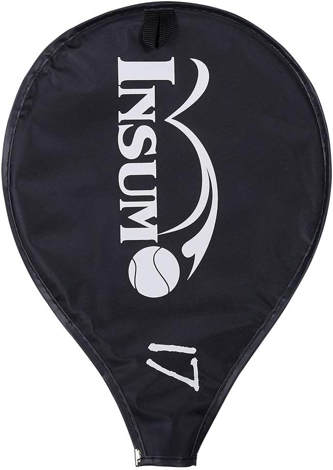 insum Kids Tennis Racket Starter Kit for Kids with Shoulder Strap Bag Mini Tennis Racket Toddler Tennis Raquet 17 Inch for Age 4 and Under : Sports & Outdoors