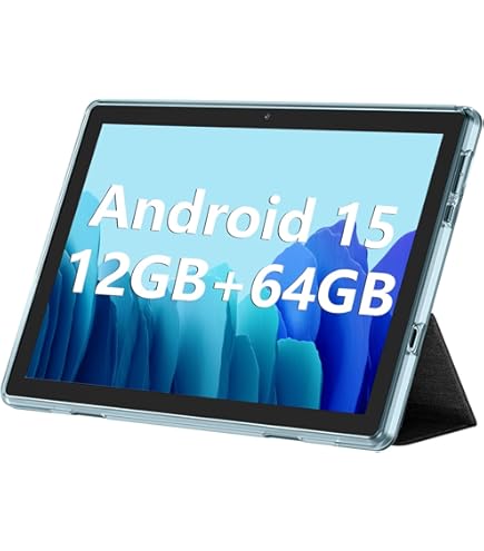Android 15 タブレット 10.1インチ 12GB RAM Amazon.com : Android 15