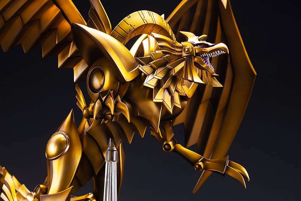 Kotobukiya Yu-Gi-Oh!: The Winged Dragon of Ra Egyptian God PVC Statue, Multicolor 19 inches