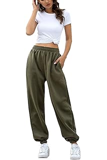 womens high waisted jogger pants