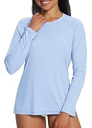 BALEAF Women's Rash Guard Long Sleeve UPF 50+ Swim