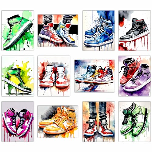 FLORIXA Hypebeast Sneaker Wall Art Prints