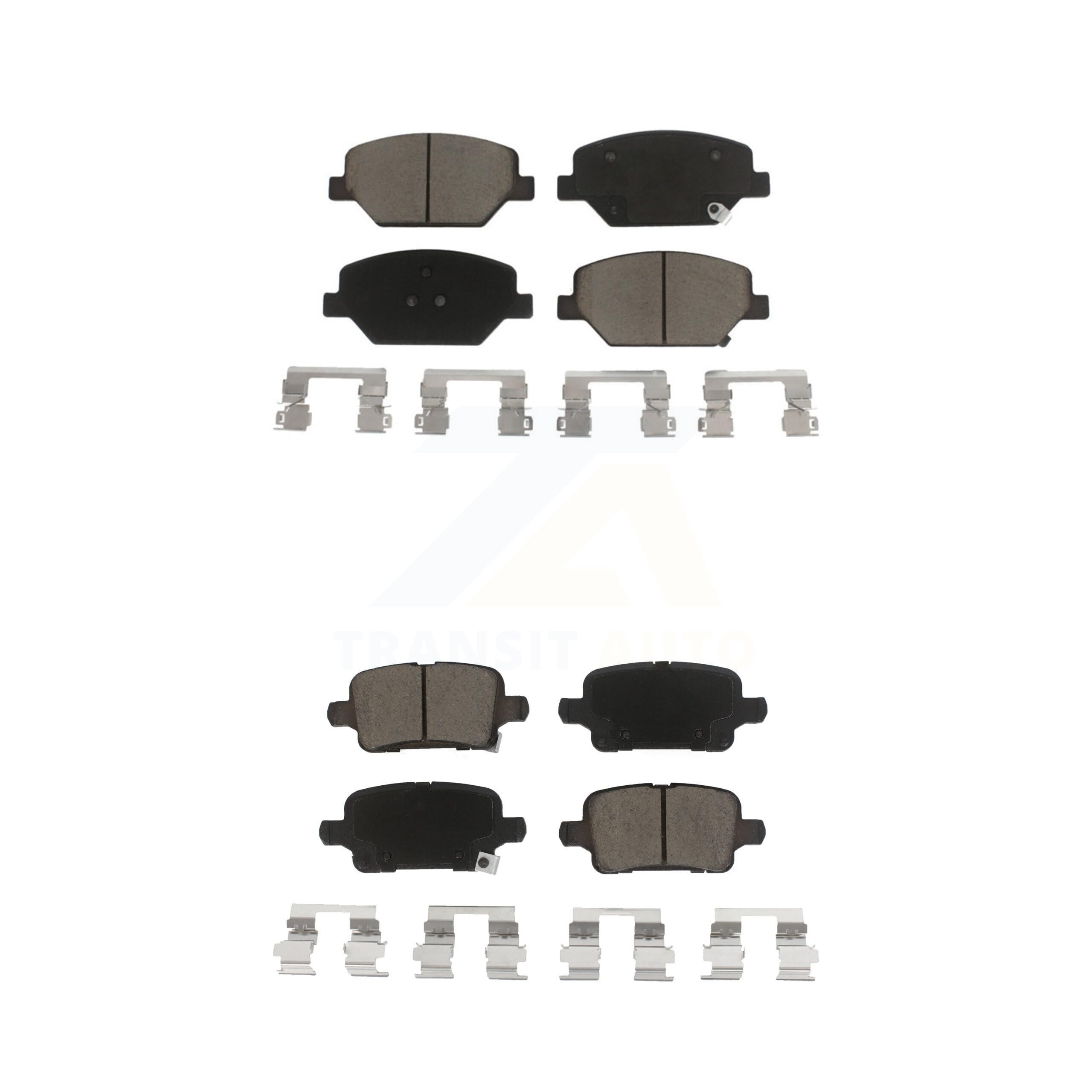 CMX Front Rear Ceramic Brake Pads Kit Replacement