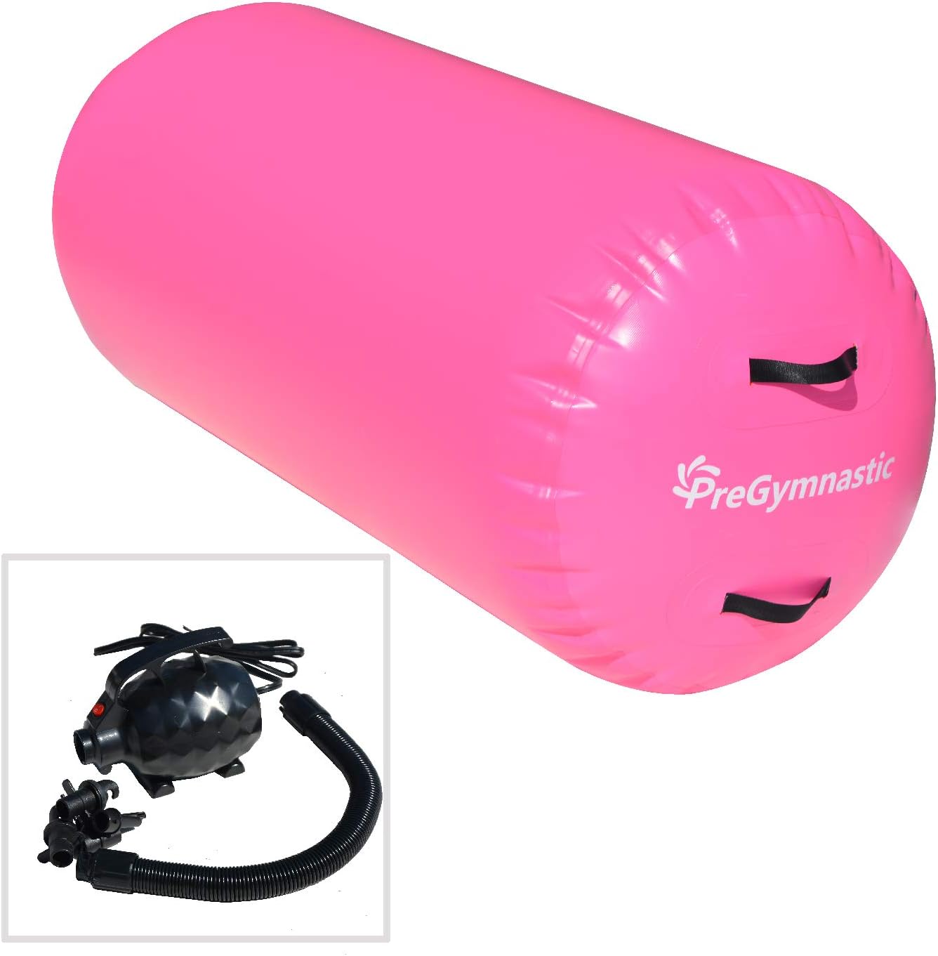 PreGymnastic 10ft, 13ft, 16ft, 20ft, 26ft, 33ft, 39ft Airtrack Tumbling Mat 4in, 8in, 12in Thickness P3, Inflatable Gymnastics Mat with Electric Air Pump : Sports & Outdoors