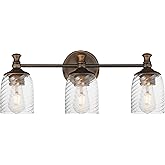 Maxim 21353 Swirl 3 Light 23" Wide Vanity Light - Antique Bronze