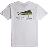 Salty Crew Men's El Dorado Short Sleeve Tee - Men's Fashion Casual Short Sleeve T-Shirt Cotton - Regular Fit
