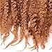 Pack of 3 Afro Kinky Marley Braids Hair Extensions ELEGANT MUSES Kanekalon Synthetic Twist Crochet Braiding Hair 18 inch 100g/pcs (18 inch, 30#)