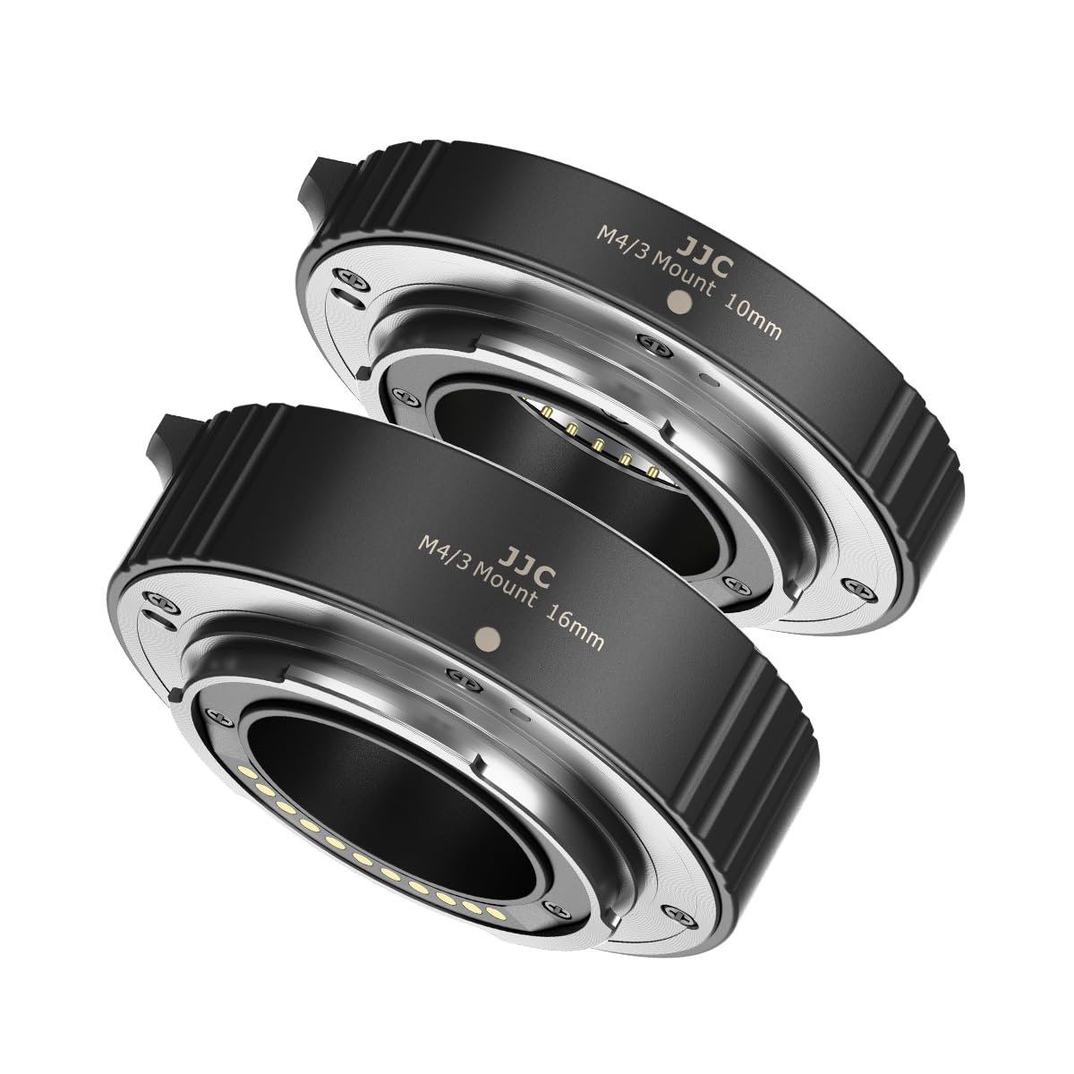 JJC Macro Extension Tube 10MM/16MM Kit for Olympus Micro Four Thirds Mount (M4/3) DSLR & SLR Cameras - Auto Fucus - TTL Exposure Close-up Photography