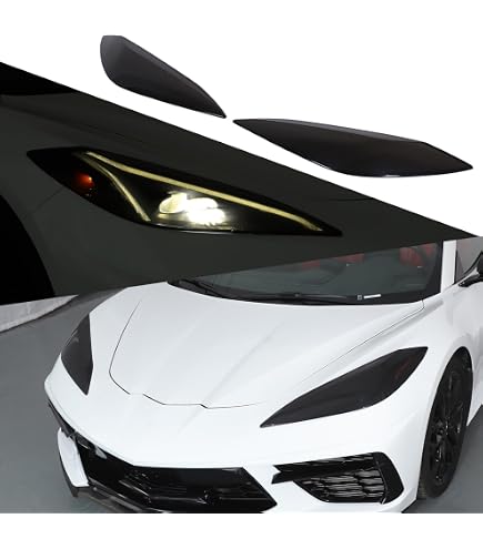 Precut Smoke Vinyl Tint Kit For 2020-2025 Chevy Corvette C8 Tail Lights