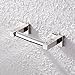 KES SUS 304 Stainless Steel Pivot Toilet Paper Holder Storage Rustproof Bathroom Paper Towel Dispenser Tissue Roll Hanger Contemporary Square Style Wall Mount, Polished Finish, A2275