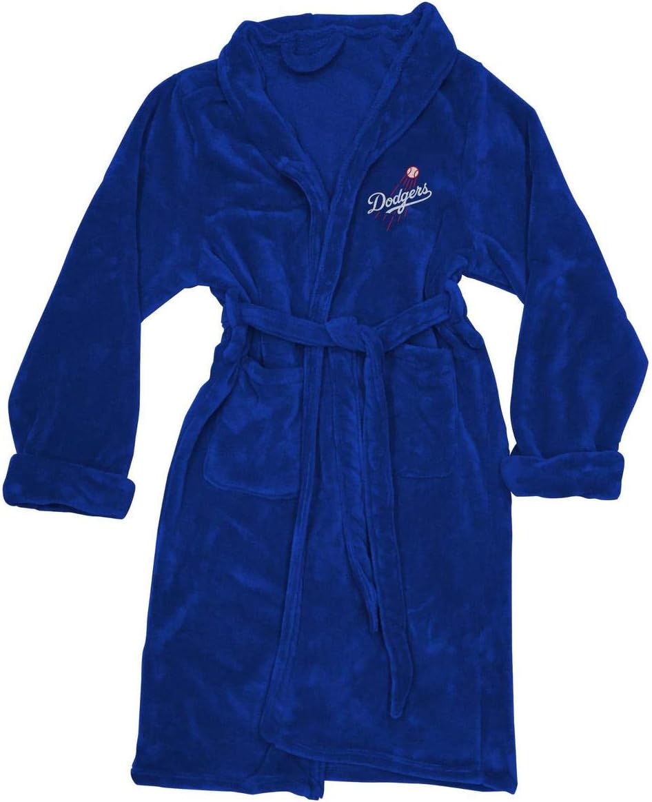 MLB Silk Touch Bath Robe : Sports & Outdoors