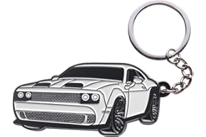 Bonilaan for Challenger Keychain Accessories-SRT key chain key fob cover - Car Conversion Parts for Dodge Challenger SRT SXT