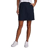 RBX Active Longer Length Skort for Women, Quick Drying Woven Pickleball Golf Skort with Pockets for Tennis, Hiking, Running