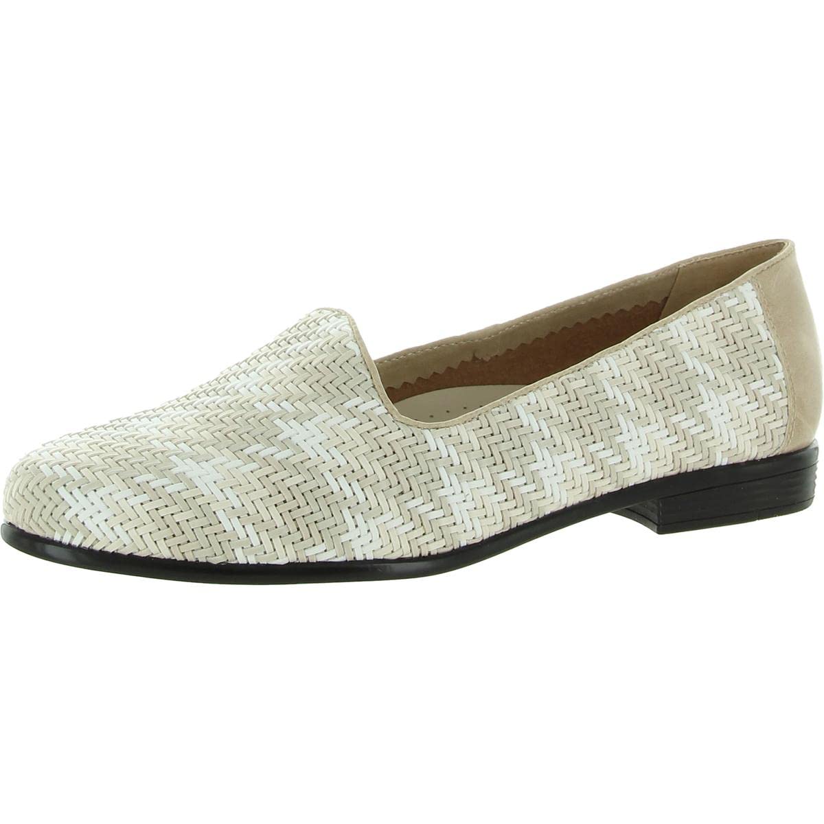 Trotters Women’s Loafer/Slipon, Beige Multi, 7 Wide