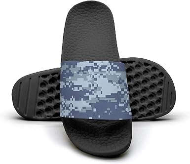 camouflage slide sandals