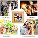 RomanticBaking 50 Pack 4 Cupcake Boxes With Insert and Window,Brown Kraft Paper Bakery Boxes for 6 Inch Dessert,Cake,Muffin,Donut,Macaron