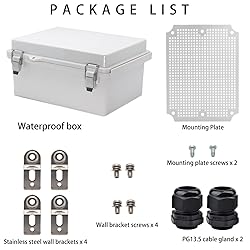 YETLEBOX Outdoor Waterproof Electrical Box Junction