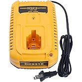 DC9310 Fast Charger Replace for DEWALT 18 Volts Battery Charger DW9116 Compatible with Dewalt 7.2V-18V NiCD/NiMH Battery DC9098 DC9096 DC9091 DE9057 DW9072(Not for Lithium Battery)