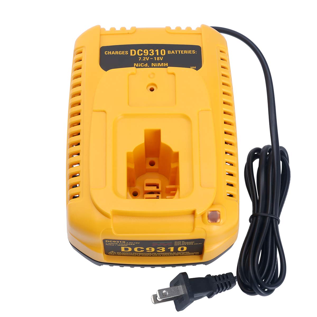 Photo 1 of DC9310 Fast Charger Replace for DEWALT 18 Volts Battery Charger DW9116 Compatible with Dewalt 7.2V-18V NiCD/NiMH Battery DC9098 DC9096 DC9091 DE9057 DW9072(Not for Lithium Battery)