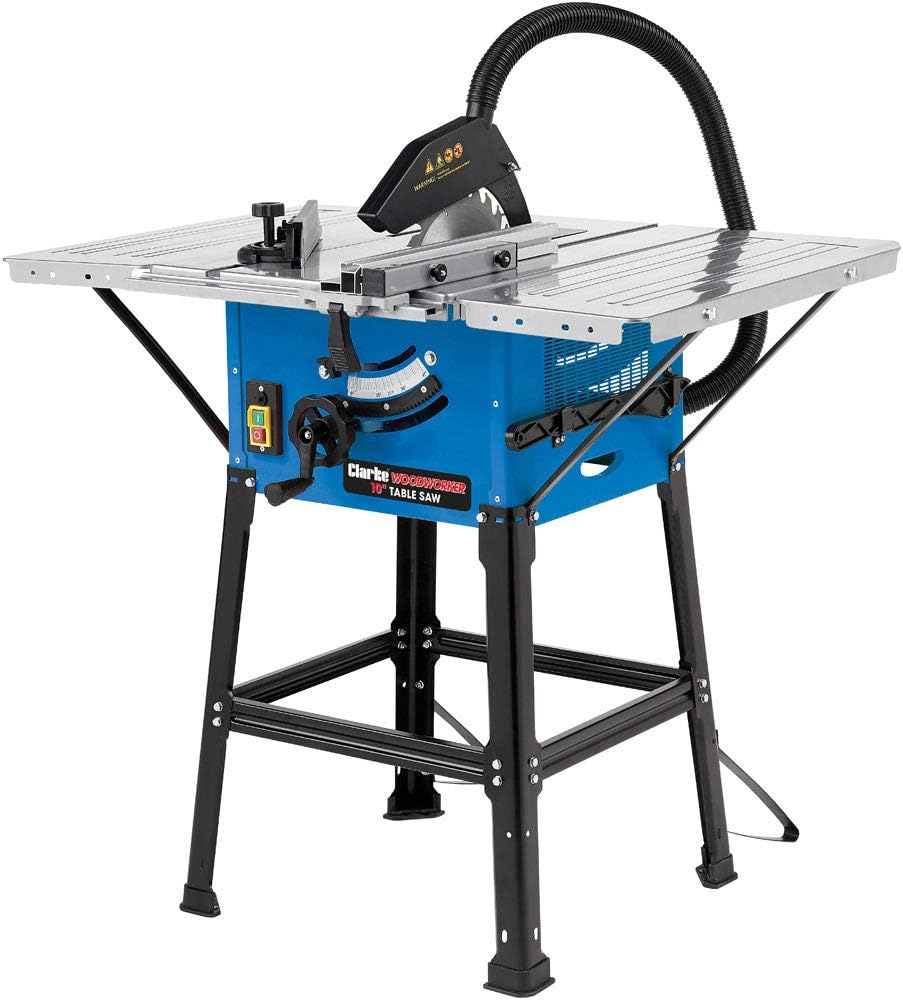 Clarke CTS16 254mm Table Saw with Stand (230V) Amazon.co.uk DIY & Tools