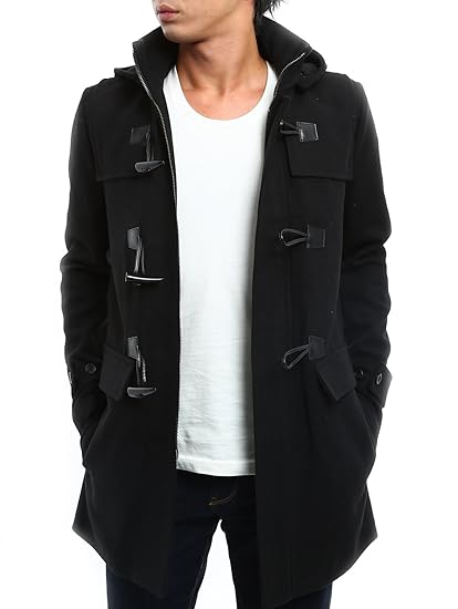 Amazon インプローブス ダッフルコート メルトン アウター ダッフル