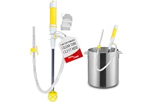 TERA PUMP Battery Powered Outdoor Cooking Oil Filter Pump for Warm Cooking Oil - BPA Free Transfer Pump - TRCOOK03