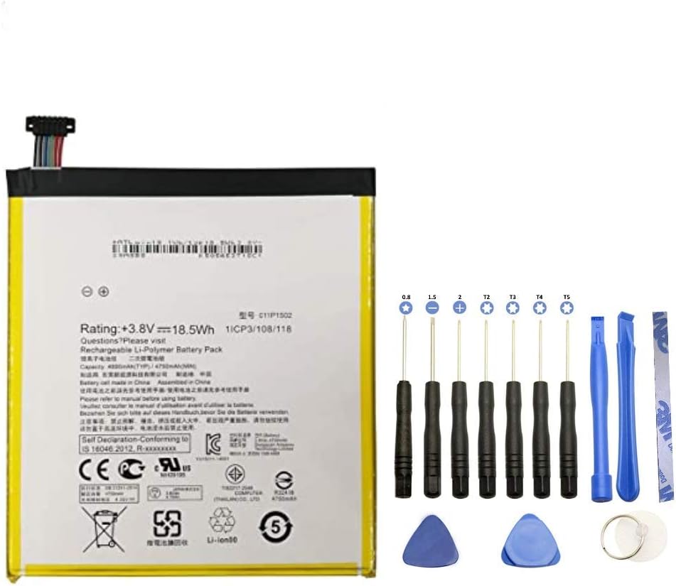 Batteria Di Ricambio Per Tablet ASUS ZenPad 10 - Modelli Z300C, Z300M, P023, P01T - Foto 8