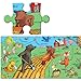 eeBoo Beautiful Morning Panoramic Floor Puzzle, 36 pieces