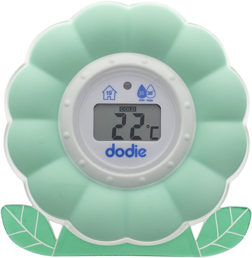 Dodie - 2-in-1 bath/bedroom thermometer, suitable from birth