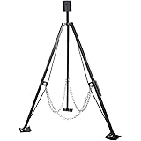 A-KARCK King Pin Adjustable Tripod 5th Wheel Stabilizer, Fifth Stabilizer Tripod Jack with 5000 lbs Load, Reduce Side-to-Side