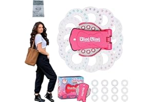 Glitter Diamond Styling Tools Hair Gemstone Styling Set to Light up Girls' Hair, Clothes, Accessories, No Heat Required Hairs