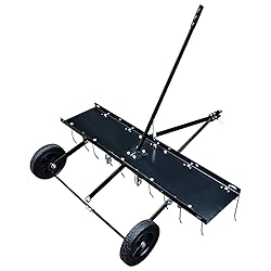 BouPower 40 inch Lawn Dethatcher,Pull Behind
