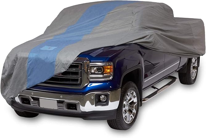 Amazon Com Duck Covers Defender Pickup Truck Cover For Crew Cab Long Bed Dually Trucks Up To 22 Automotive