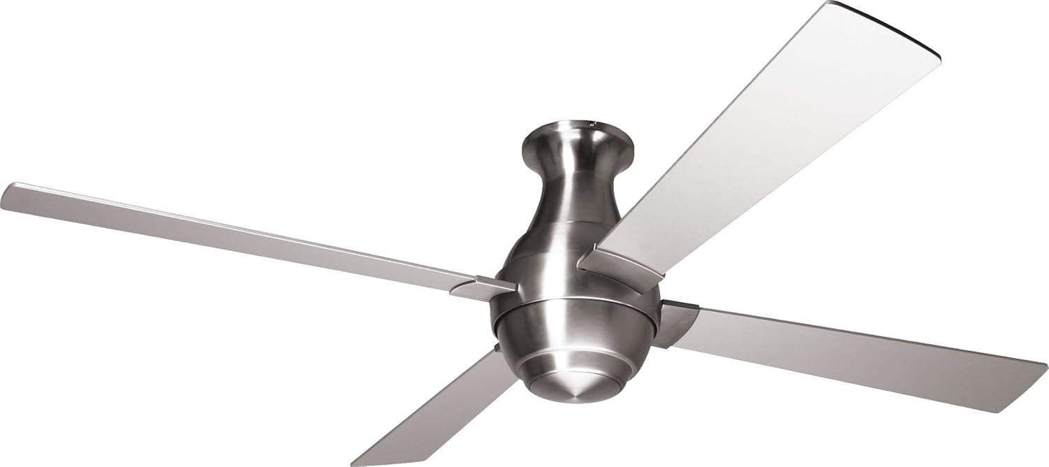 Modern Fan Gus Hug Bn Gusto Hugger Flush Mount 56 Outdoor