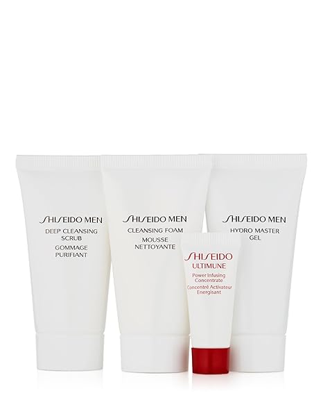Shiseido - MEN Starter Kit - Pflegeset - 3x30ml+5ml -