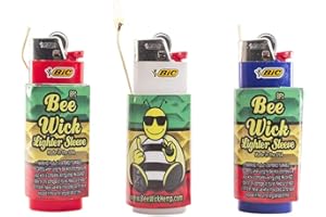 Bee Wick Hemp Wick Dispenser/Lighter Sleeve 3 Pack! (8 FT Each)…