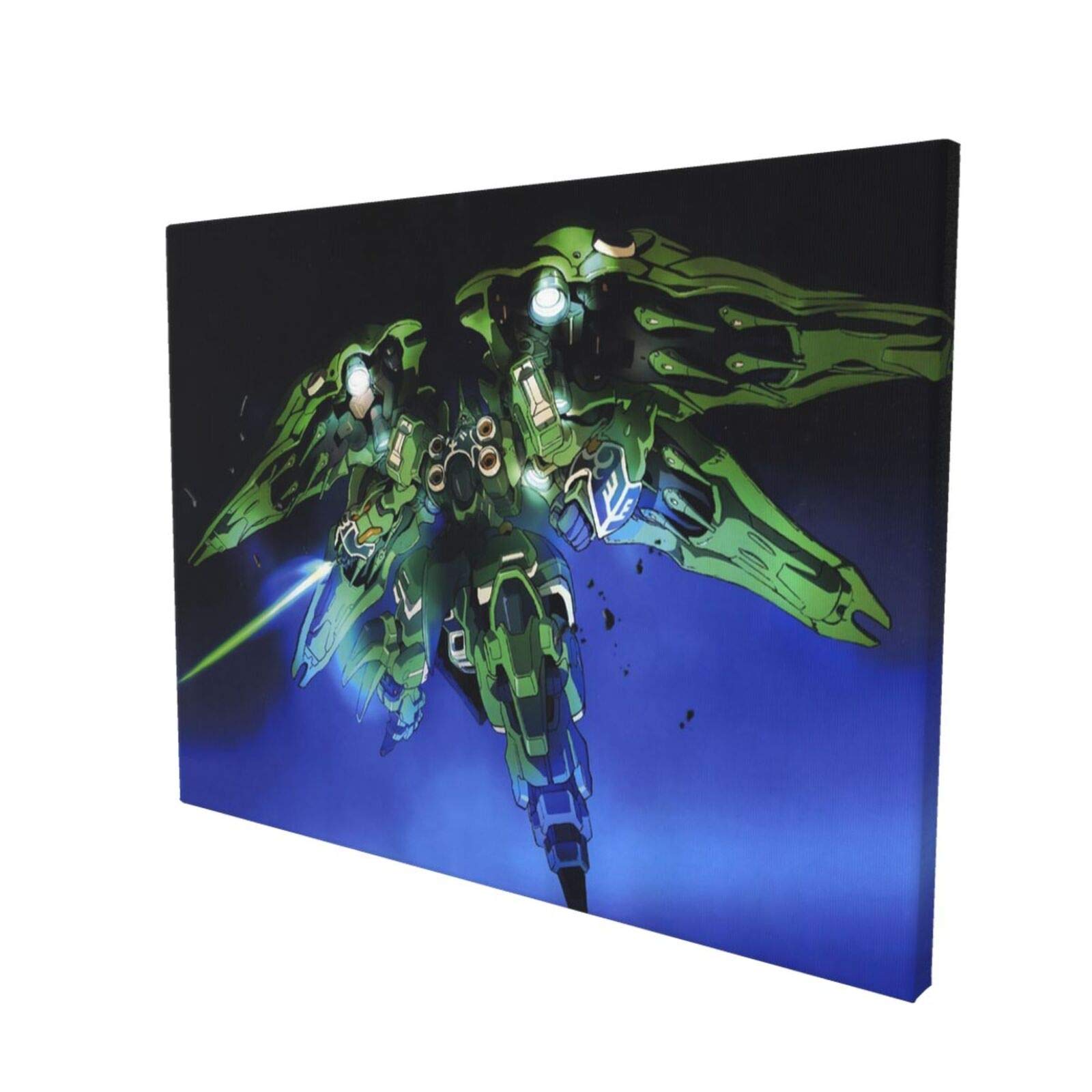 Nz-666 Kshatriya Gundam Mech Wall Art Inspired Art Micro Spray Framed Canvas Wall Art For Home And O
